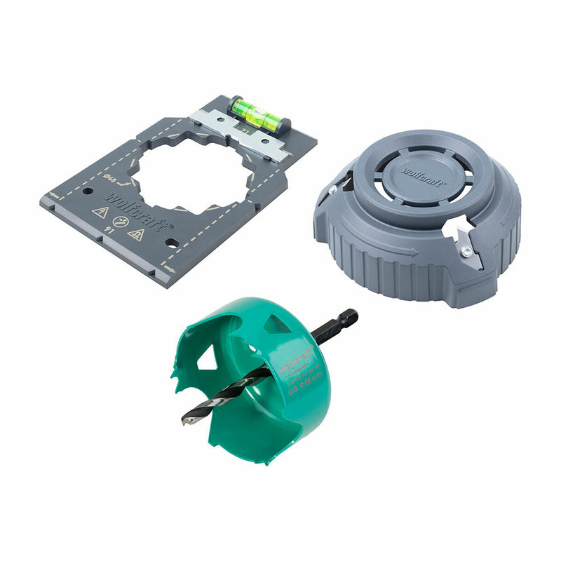 Kit di installazione Wolfcraft  5897000 Scatola di giunzione-0