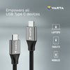 Cavo USB-C Varta 2 m Nero-5