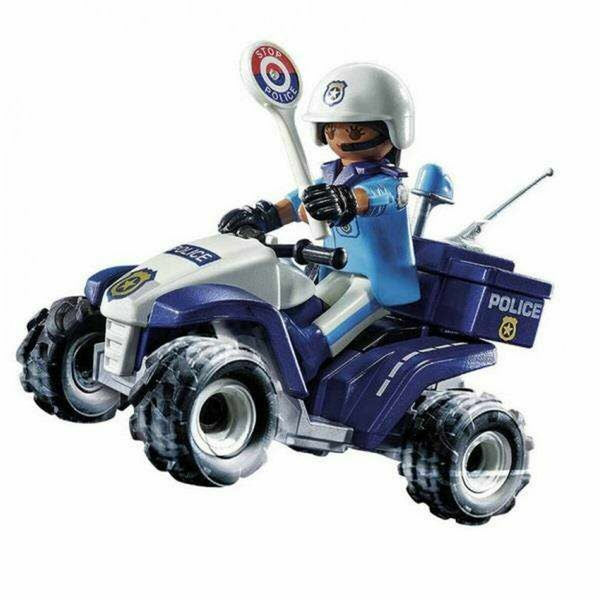 Playset di Veicoli Playmobil Speed Quad City Action 71092 Poliziotto (21 pcs)-0