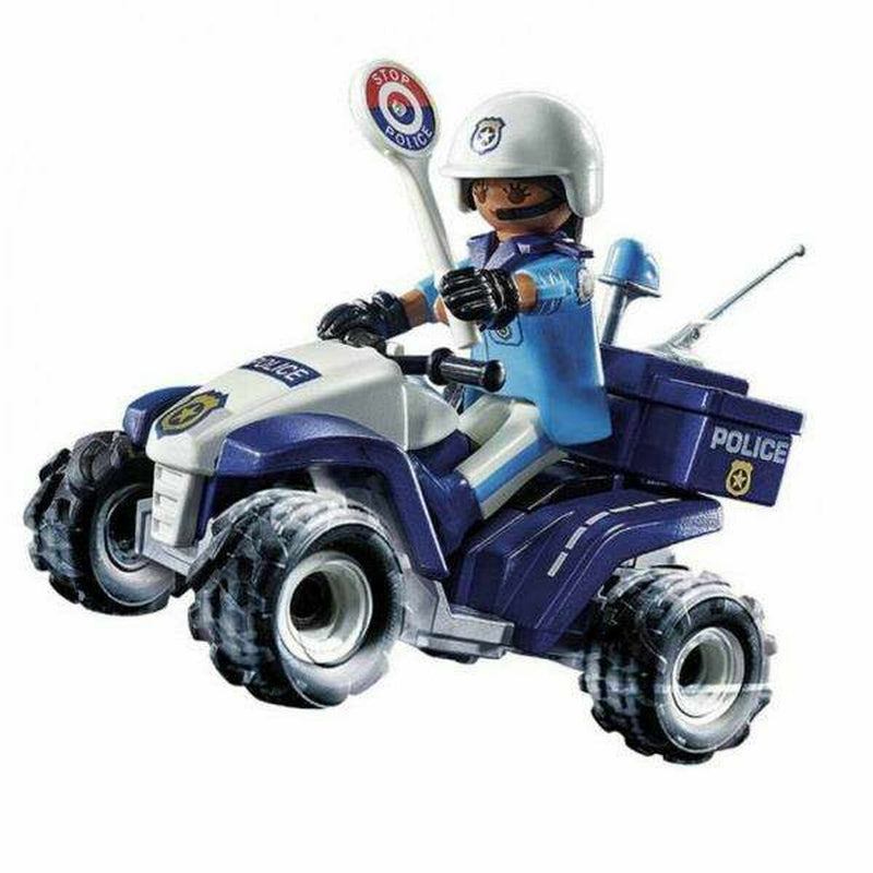 Playset di Veicoli Playmobil Speed Quad City Action 71092 Poliziotto (21 pcs)-0