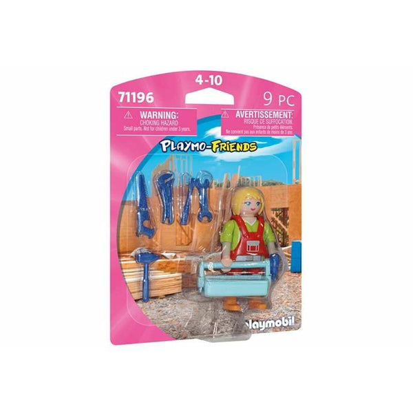 Playset Playmobil 71196 Playmo-Friends Technician 9 Pezzi-0