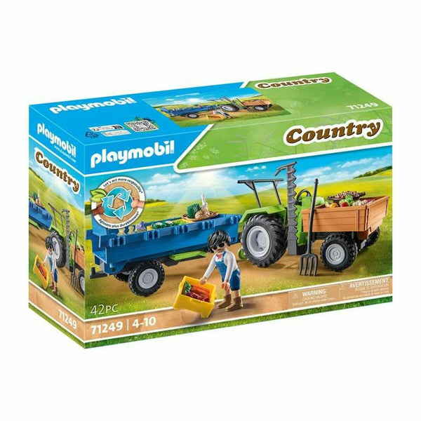 Playset di Veicoli Playmobil 71249 42 Pezzi Trattore-0