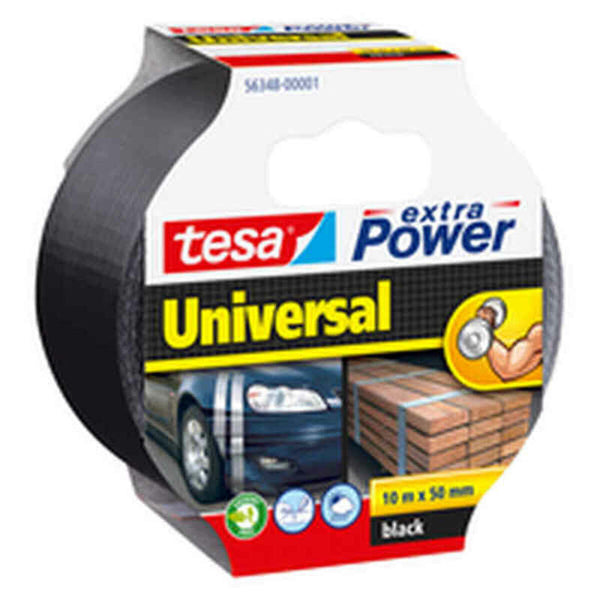 Nastro americano TESA extra Power Universal 10 m x 50 mm Nero (10 m x 5 cm)-0