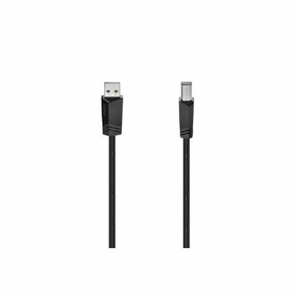 Cavo USB A con USB B Hama 00200603 3 m Nero-0