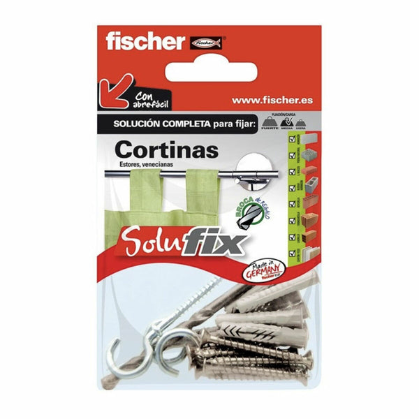 Kit di fissaggio Fischer Solufix 502687 Tende 21 Pezzi-0