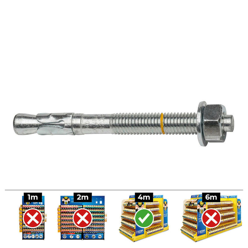 Scatola a viti CELO din 10-60/10 Ø 10 X 60 MM 50 Unità Zincato-1
