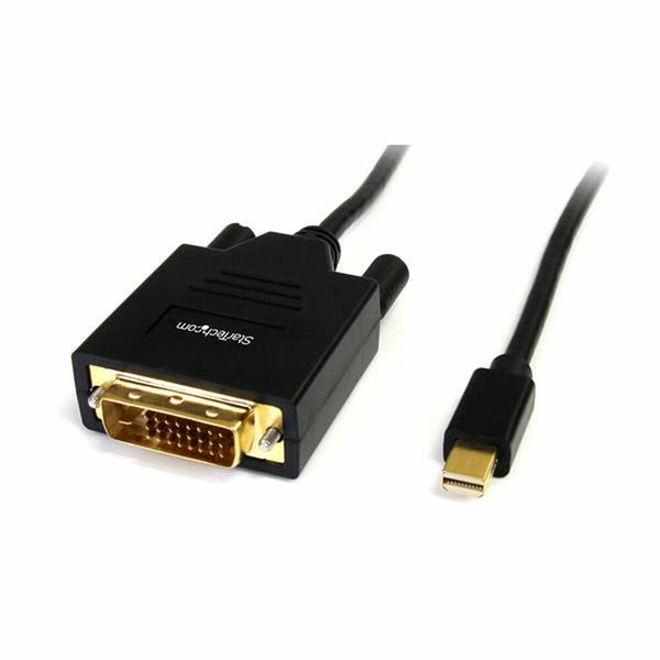 Adattatore Mini DisplayPort con DVI Startech MDP2DVIMM6           (1,8 m) Nero 1.8 m-0