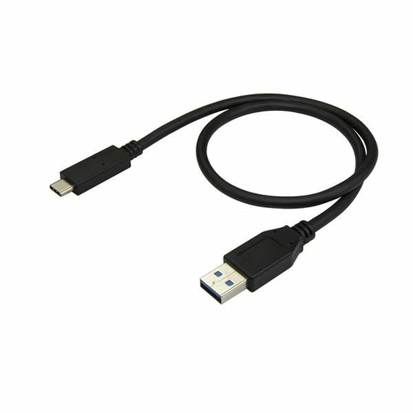 Cavo USB A con USB C Startech USB31AC50CM          Nero-0