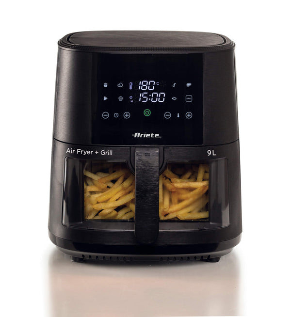 Friggitrice ad aria 9L con vetro Nero bigeshop