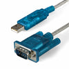 Cavo USB DB-9 Startech ICUSB232SM3 Azzurro 91 cm-0