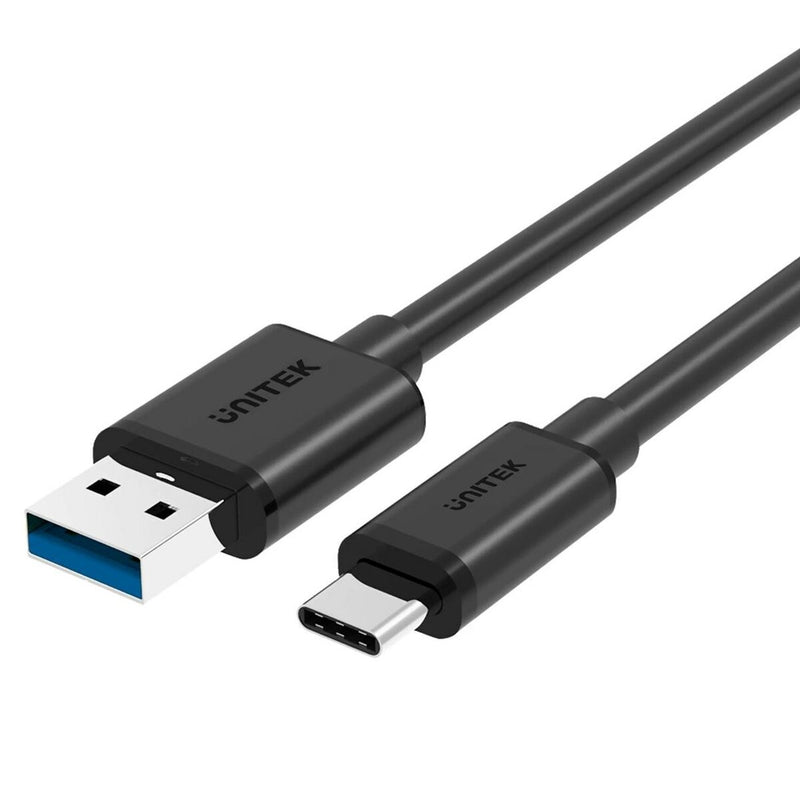 Cavo USB A con USB C Unitek Y-C474BK+ Nero 1 m-0
