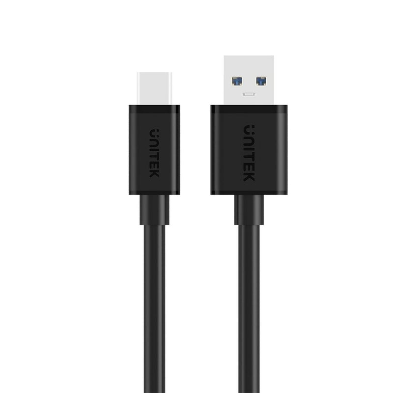 Cavo USB A con USB C Unitek Y-C474BK+ Nero 1 m-2