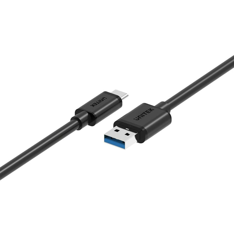Cavo USB A con USB C Unitek Y-C474BK+ Nero 1 m-1
