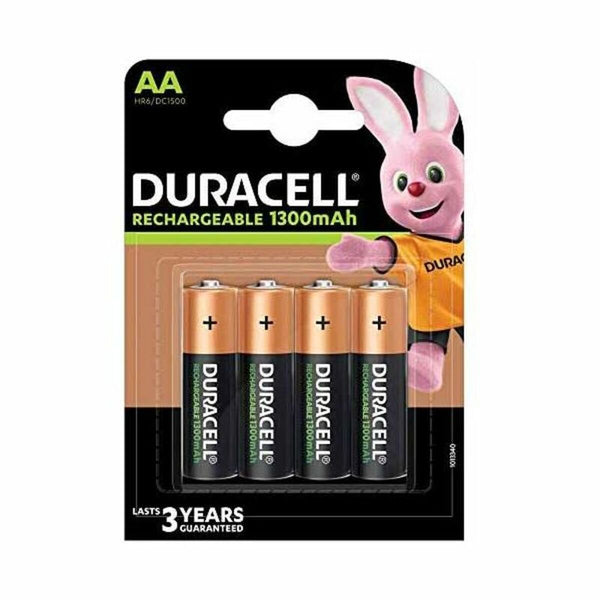 Batterie Ricaricabili AA DURACELL 1300 mAh-0