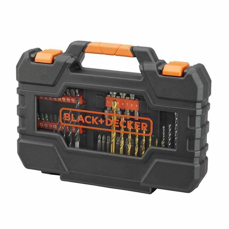 Set di punte per trapano e punte per trapano Black & Decker A7231 76 Pezzi-3