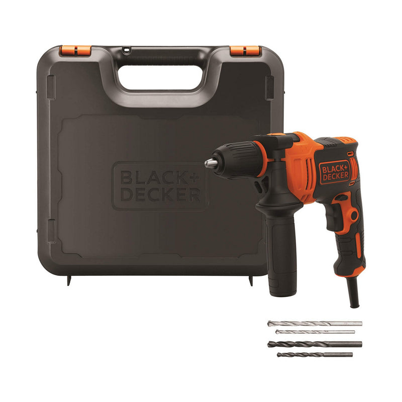 Set trapano e accessori Black & Decker BEH710K-QS 230 V 710 W-8