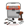 Set trapano e accessori Black & Decker bcksb05-qw 18 V-0