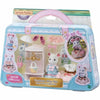 Playset Sylvanian Families The fashion suitcase and big sister marshmallow mouse For Children-0