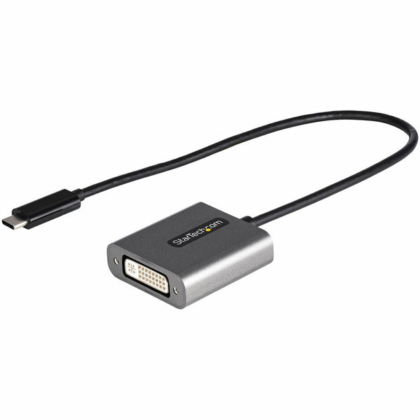 Adattatore USB C con DVI Startech CDP2DVIEC Nero Argentato Nero/Argentato-0