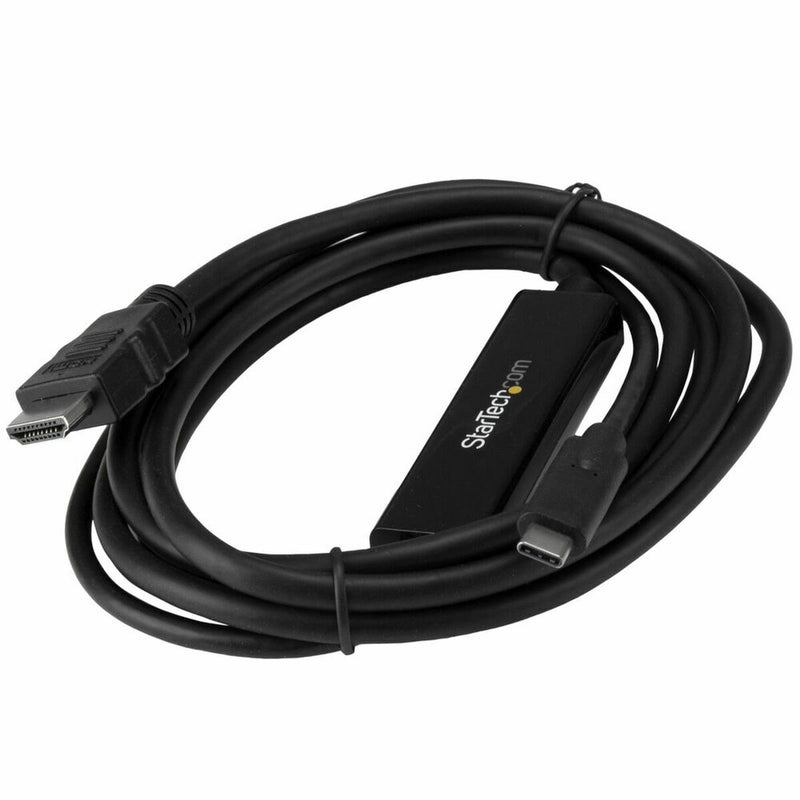 Cavo USB C con HDMI Startech CDP2HDMM2MB 4K Ultra HD 2 m Nero-3