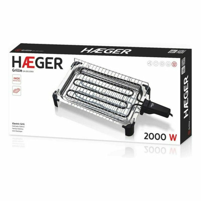 Microonde con Grill Haeger GR-200.006A Nero 2000 W-3