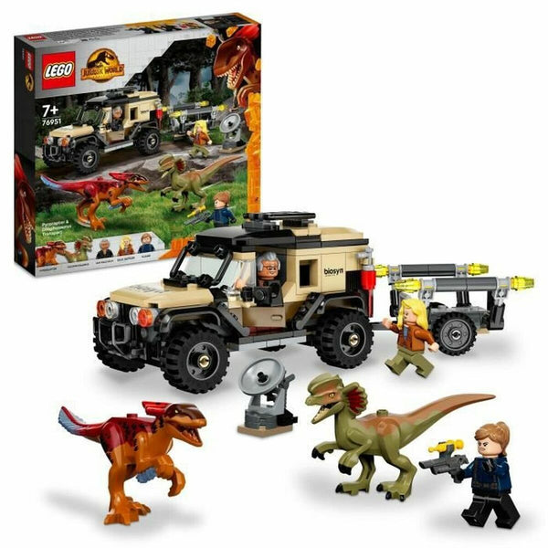 Playset Lego 76951 Jurassic World Transport of Pyroraptor and Dilophosaurus-0