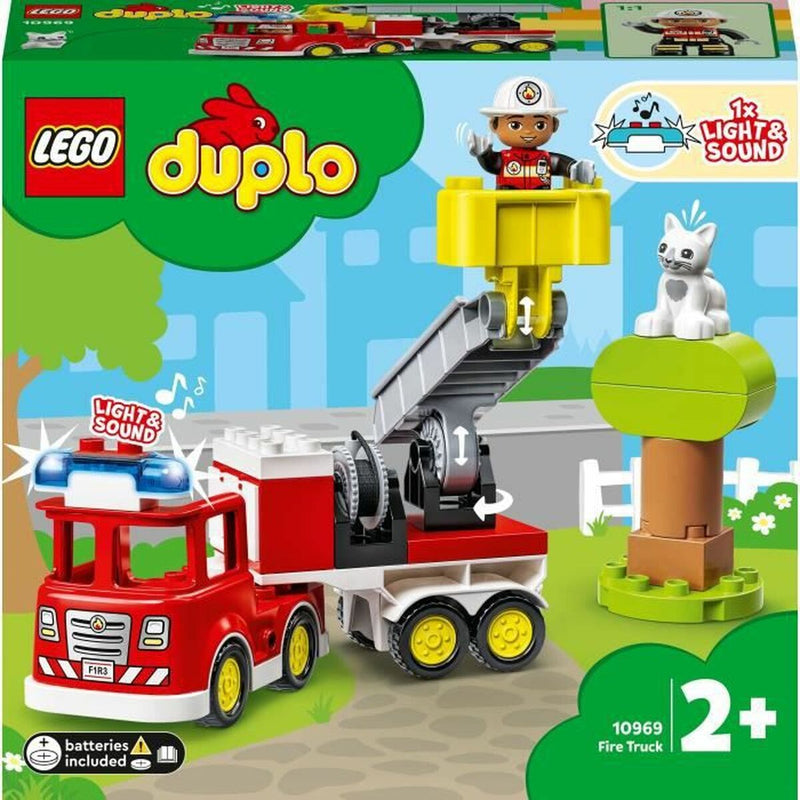 Playset Lego DUPLO Town 10969 Fire Truck 21 Pezzi-1