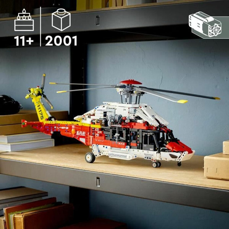 Playset di Veicoli   Lego Technic 42145 Airbus H175 Rescue Helicopter         2001 Pezzi-7