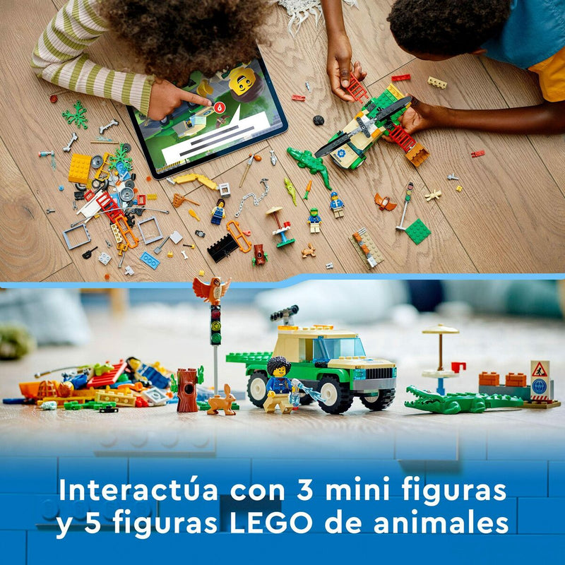 Playset Lego City 60353 Wild Animal Rescue Missions (246 Pezzi)-3