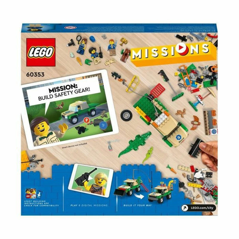 Playset Lego City 60353 Wild Animal Rescue Missions (246 Pezzi)-8