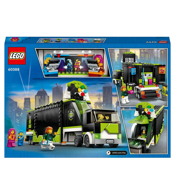 Playset Lego City 60388 The video game tournament truck-1