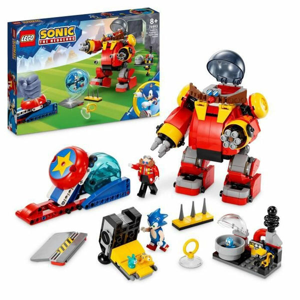 Playset Lego 76993 Sonic vs. Dr. Eggman's Death Egg Robot Sonic-0