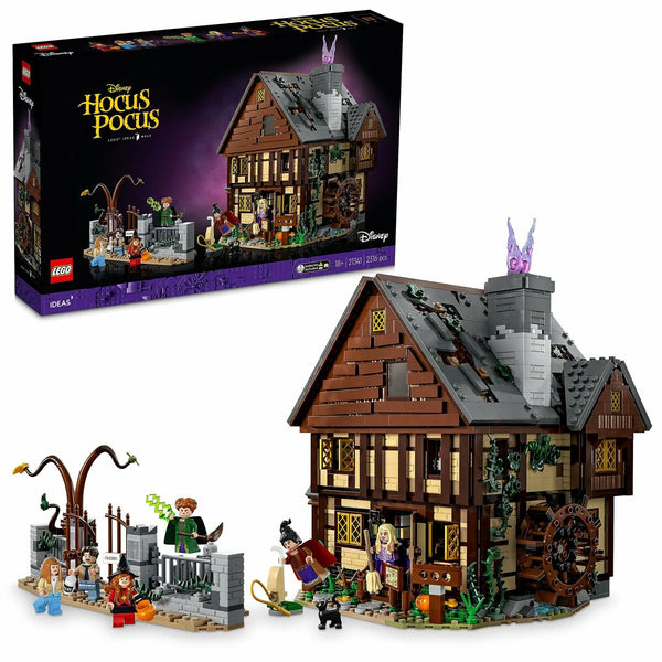 Playset Lego Disney Hocus Pocus - Sanderson Sisters' Cottage 21341 2316 Pezzi-0