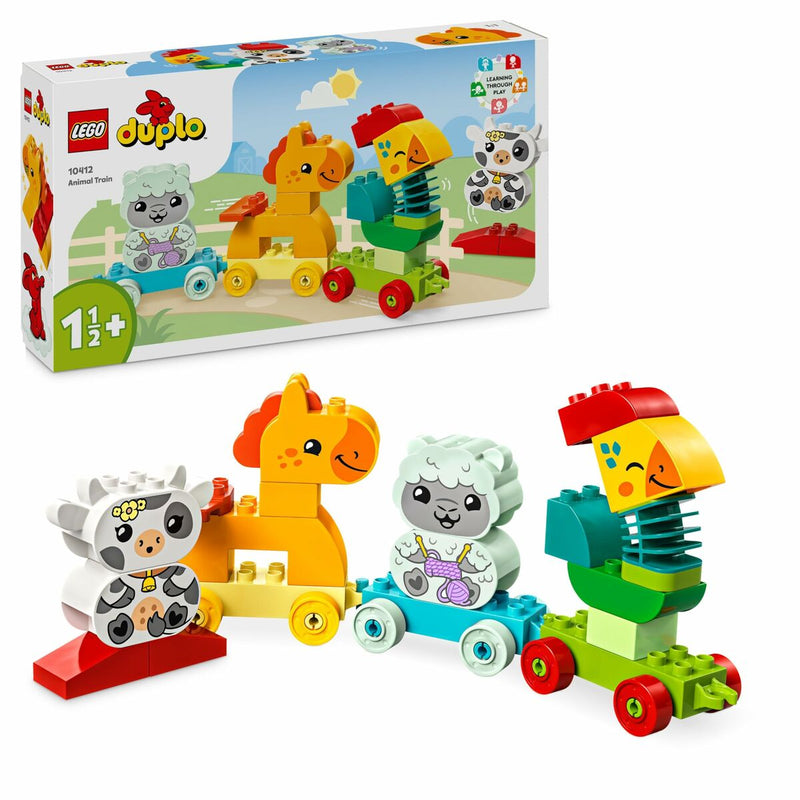 Playset Lego 10412 Animal Train 19 Pezzi-2