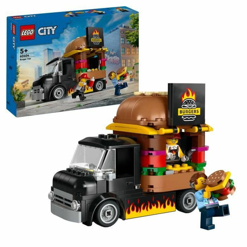 Playset Lego 60404 Hamburger truck-0