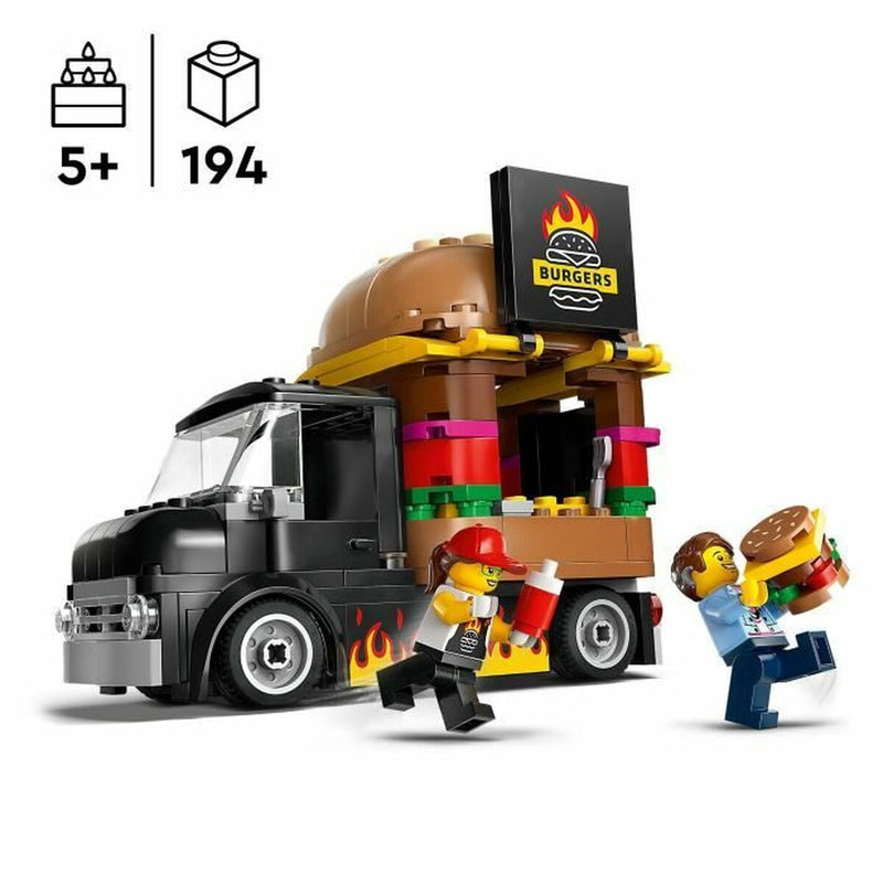 Playset Lego 60404 Hamburger truck-5