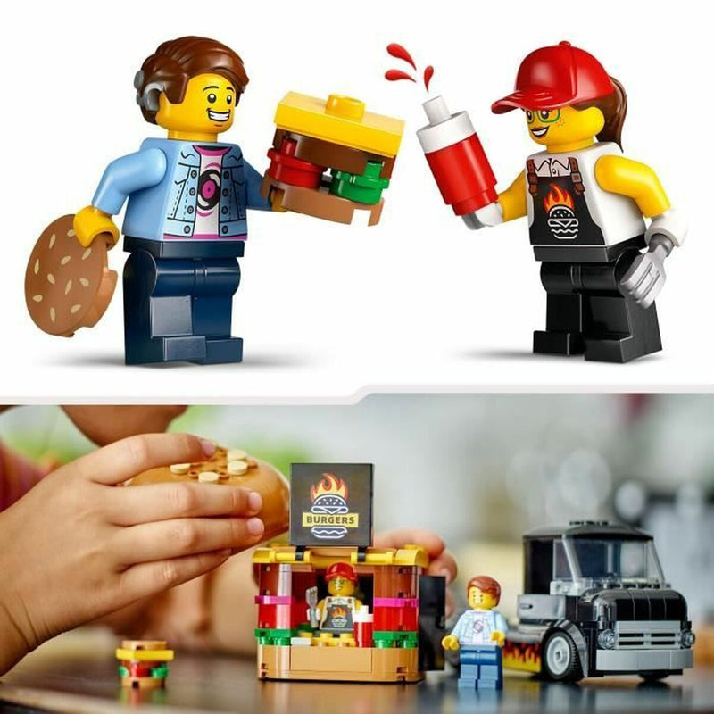 Playset Lego 60404 Hamburger truck-3