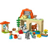 Playset Lego 10416 Caring for Animals at ther farm 74 Pezzi-2