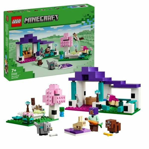 Playset Lego 21253 Minecraft The animal Sanctuary-0