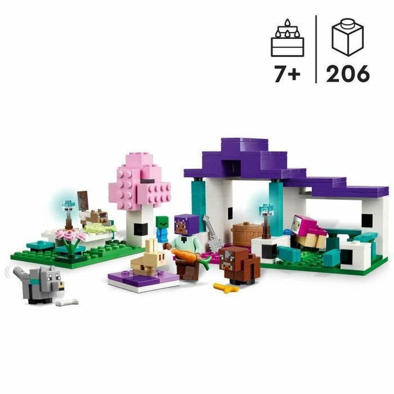 Playset Lego 21253 Minecraft The animal Sanctuary-5