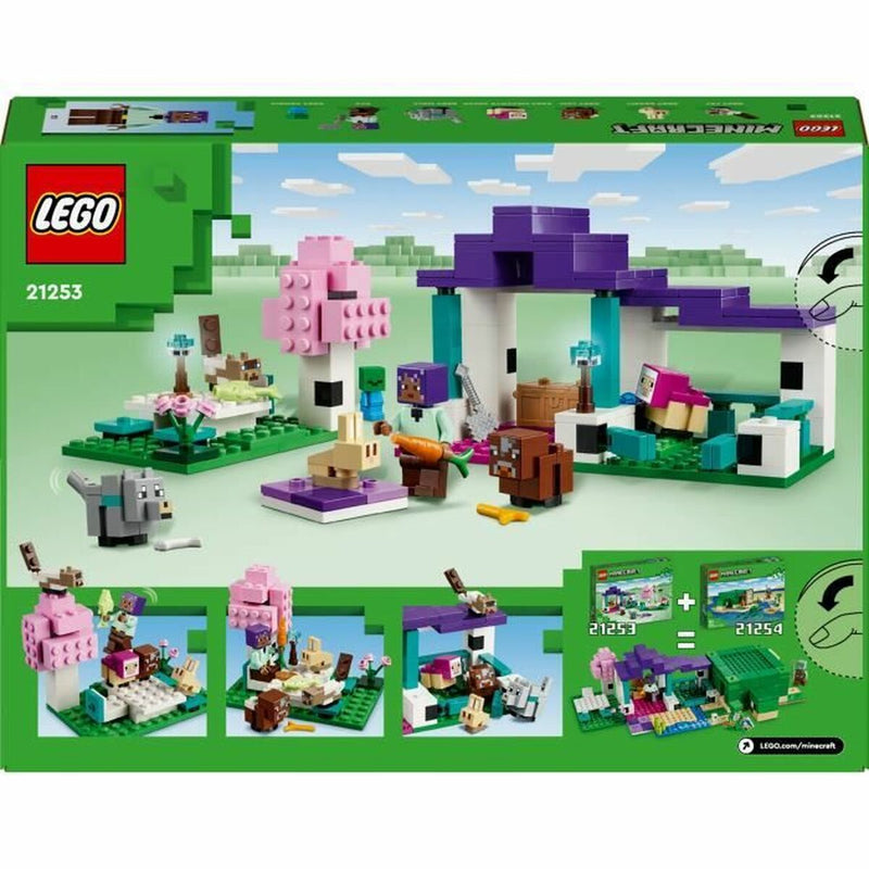 Playset Lego 21253 Minecraft The animal Sanctuary-1