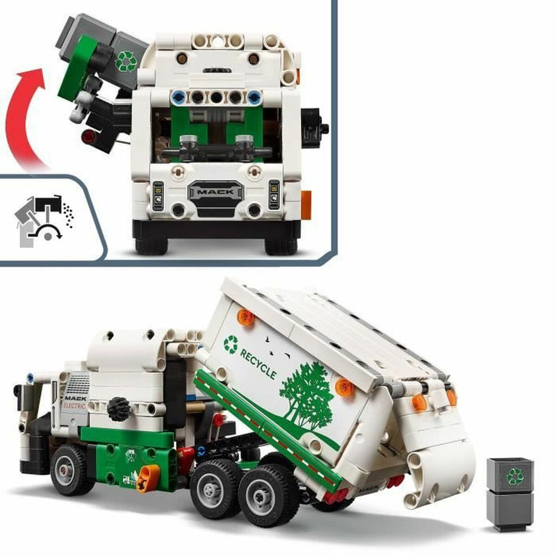 Playset Lego 42167 Mack LR Electric Garbage Truck-4