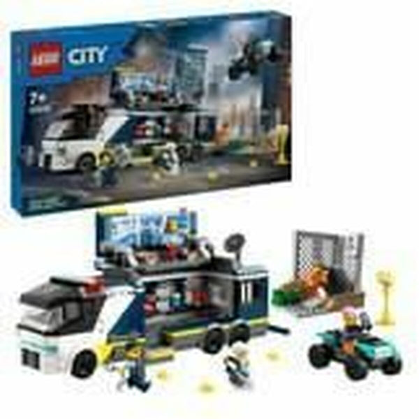 Playset Lego 60418 Police Mobile Criminology Laboratory-0