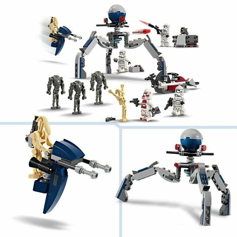 Playset Lego 75372 Combat Pack: Clone Trooper and Combat Droid-3