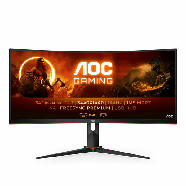 Monitor AOC CU34G2X/BK LFD 34"-0