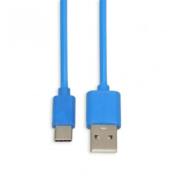 Cavo da USB-C a USB Ibox IKUMTCB Azzurro 1 m-0