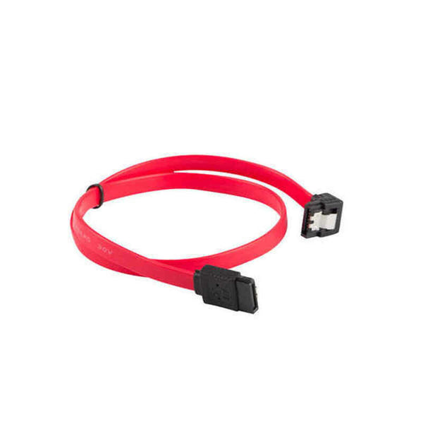 Cavo SATA III Lanberg CA-SASA-13CU-0050-R 0,5 m Rosso-0