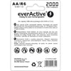 Batterie Ricaricabili EverActive EVHRL6-2000 AA LR6 1,2 V 3.7 V-1