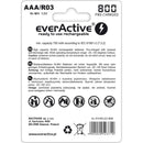 Batterie Ricaricabili EverActive EVHRL03-800 R03 AAA 1,2 V-1