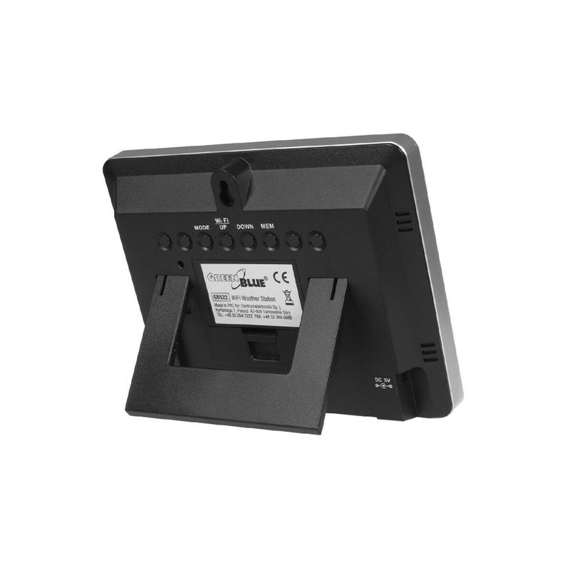 Stazione Meteorologica Multifunzione Greenblue GB522 Nero-3